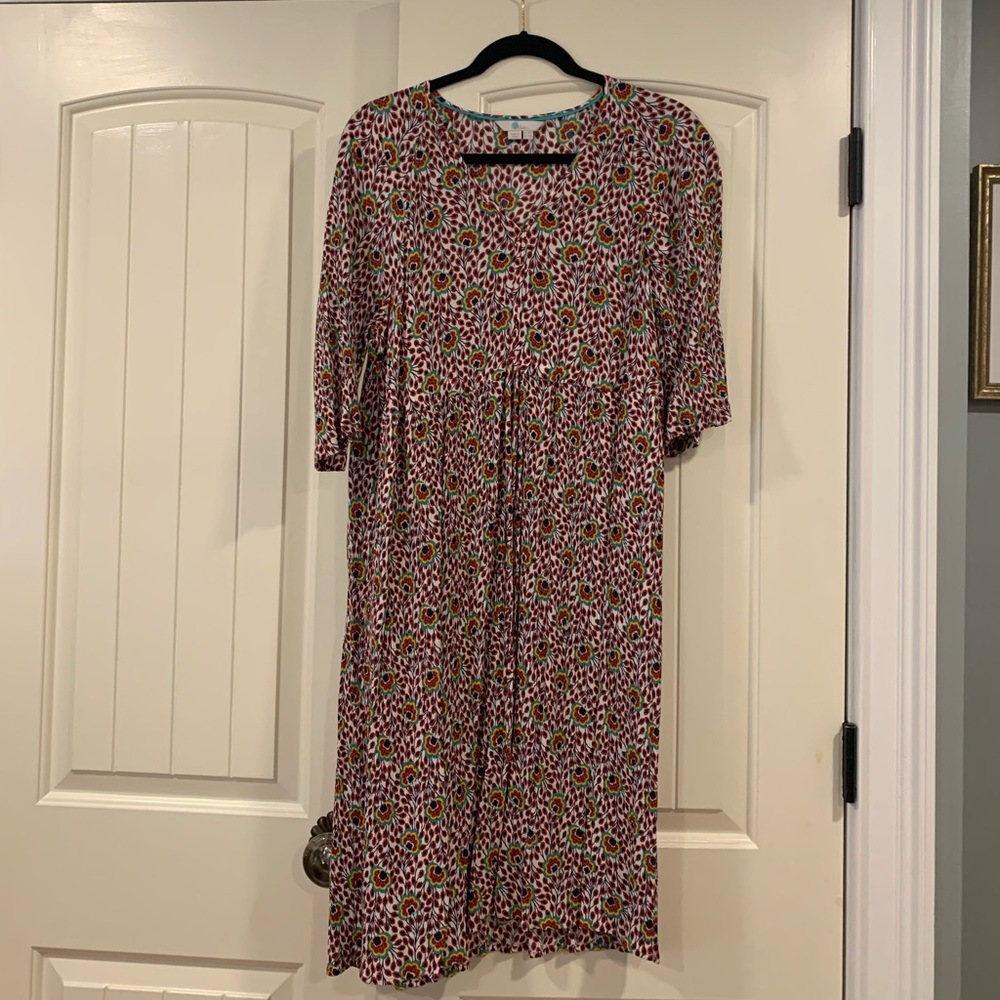Boden Tie Front Dress with Pockets